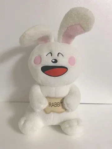 타베코 동물 양모 펠트풍 BIG 봉제 인형 토끼