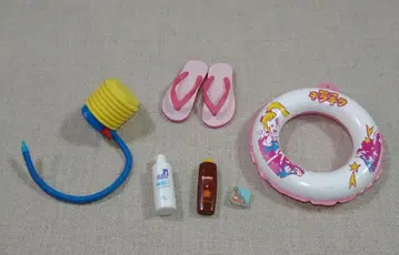 메가 하우스 여름의 즐거움 수영장과 해수욕