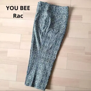새상품 YOU BEE 유비 Rac 사브리나 팬츠 7부 길이 LL