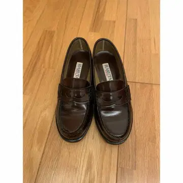 HARUTA 로퍼 브라운 22 3E