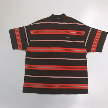 4717 NAUTICA 노티카 반팔 티셔츠 보더 무늬 크루넥