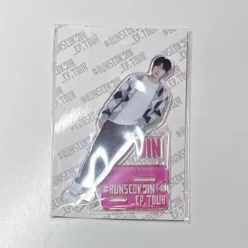 BTS 진 아크릴 스탠드 RUNSEOKJIN in JAPAN 일본