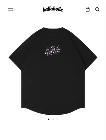 블루헤드 백 프린트 쿨 티셔츠 XL