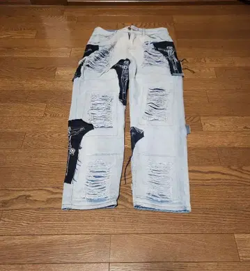 하이랜더 데님 팬츠