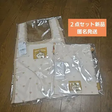치이카와 (먼작귀) 하트 초콜릿 에코백&복조리 토끼