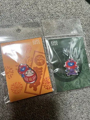 만국 박람회 핑 배지 닌자 달마