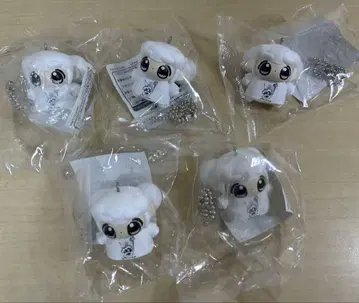 오모치 에이리언 DVD 혜택 피규어 돈돈시 키체인 5개