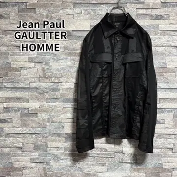 Jean Paul GAULTIER HOMME 자카드 셔츠 자켓 48