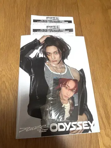 RIIZE 오딧세이 원빈 CD 트레이딩 카드 시리얼 2장