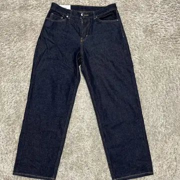 H&M LOOSE 데님 팬츠 30/30 다크 블루