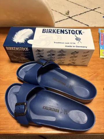 BIRKENSTOCK 블루 샌들