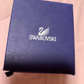 스와로브스키 더블 링 크리스탈 실버