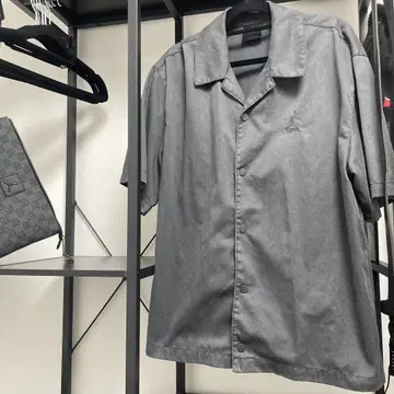 Jordan 그레이 반팔 셔츠
