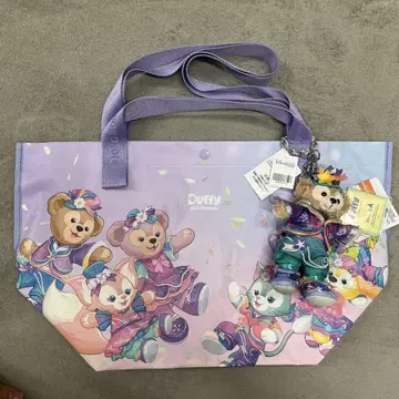 Duffy and Friends 토트백 봉제 인형 홍콩 디즈니