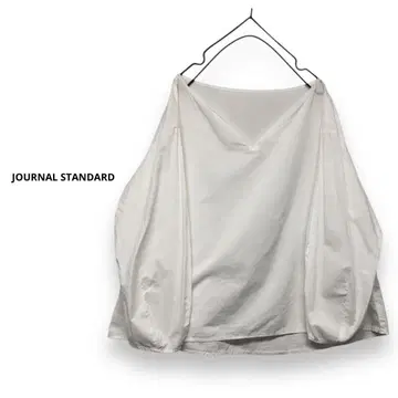 JOURNAL STANDARD 스키퍼 셔츠 와이드 블라우스 화이트