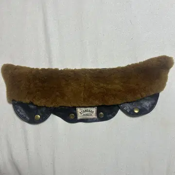 STANDARD MOTORCYCLE LEATHERS 옷깃 보아 가죽 재킷
