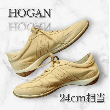 HOGAN 호건 스니커즈 신발 24cm 상당 베이지 신발