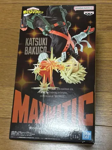 나의 히어로 아카데미아 MAXIMATIC 바쿠고 카츠키 피규어