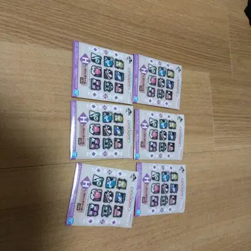 유루캠 러버 참 6개 세트