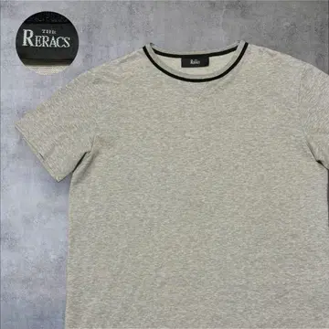 THE RERACS 자라쿠스 가제트 티셔츠 그레이 46 M 사이즈 상당