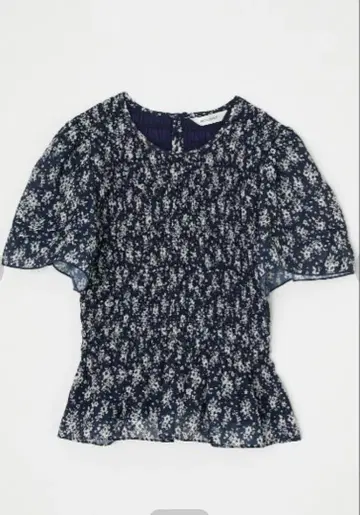 MOUSSY/FLORAL SHIRRING 상의