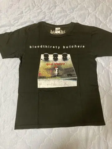 bloodthirsty butchers 티셔츠 M 블랙