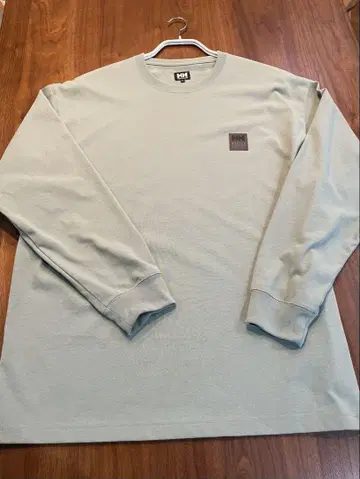 Helly Hansen 롱 슬리브 T 민트 그린 XL