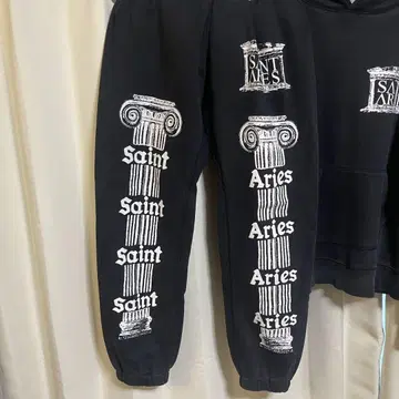 Saint Aries 후드 맨투맨 세트 L 사이즈