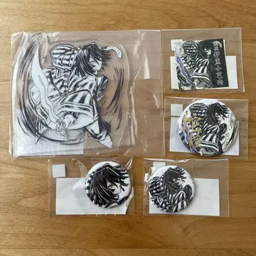 귀멸의 칼날 막간 그림 WEBSHOP 복권 이쿠로 오바나이 5종 세트