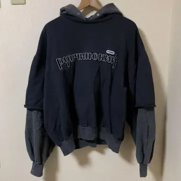 고샤 루브친스키 후드티 18ss