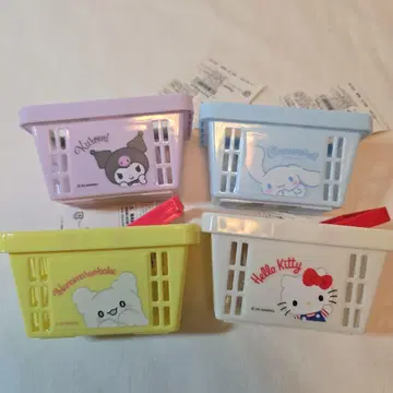 산리오 선택 미니 레지 바스켓 & 페이퍼 테이프 미니 바스켓 마스테 1