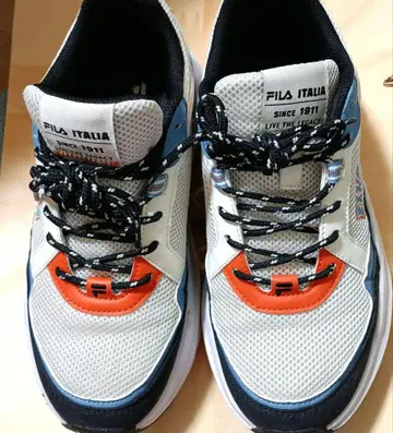 휠라 FILA 통굽 스니커즈 화이트 24.5cm 여성용