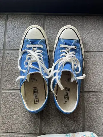 컨버스 척 테일러 ChuckTaylor 블루 28cm