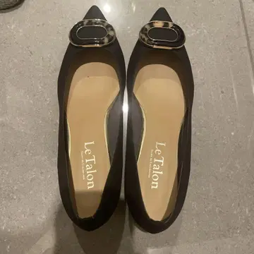 Le Talon 블랙 스틸레토 펌프스 23.5cm