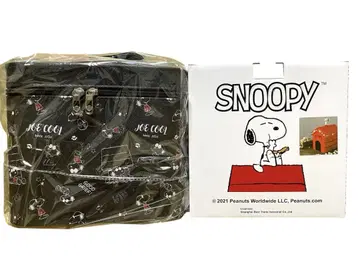SNOOPY 스누피 거울이 달린 화장품 박스 백 팝콘 제조사