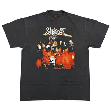 Slipknot 슬립낫 티셔츠 블랙 밴딩 티 XL