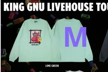 King Gnu 라이브 하우스 투어 2025 롱 T M 사이즈