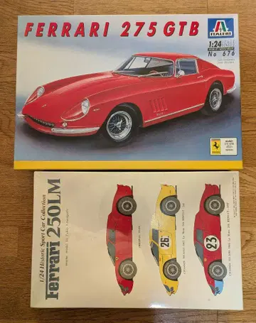 Ferrari 275 GTB & 250 LM 프라모델 세트