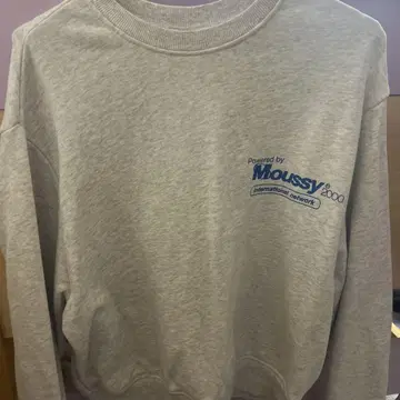 Moussy 2000 스웨트 셔츠 그레이