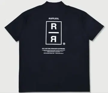라프로그 모크넥 티셔츠 블랙