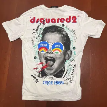DSQUARED2 V넥 티셔츠 S
