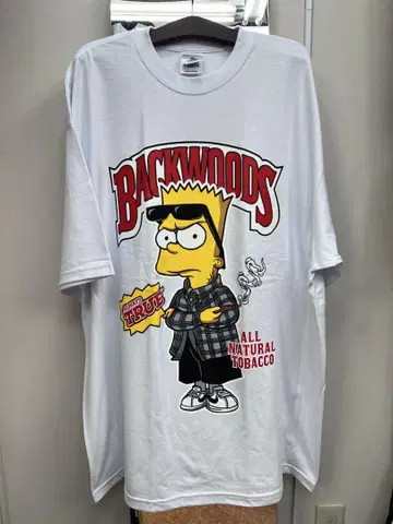 BACKWOODS Bart Simpson 티셔츠