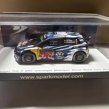 SPARK 제 폭스바겐 폴로 WRC 2016년 마지막 모델