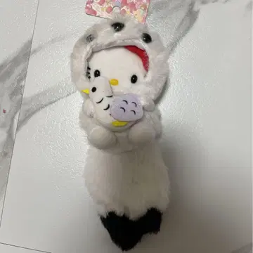 헬로키티 봉제 인형 키링