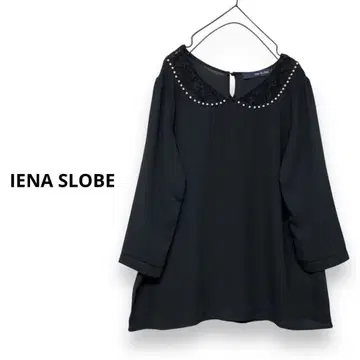 IENA SLOBE 레이스 블라우스 쉬폰 블라우스 비쥬 블라우스
