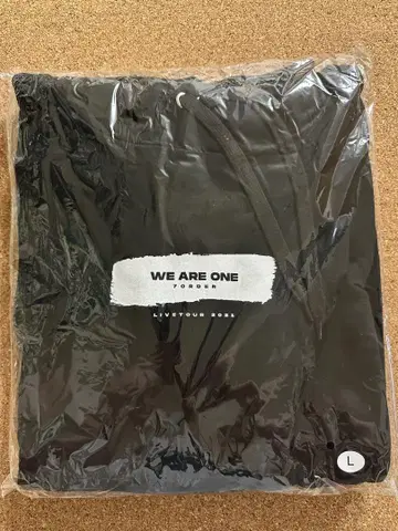 7ORDER WE ARE ONE 후드티 블랙 검정