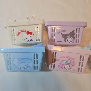 산리오 선택 미니 바스켓 & 페이퍼 테이프 마스킹 테이프 미니 바스켓 2
