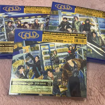 SixTONES GOLD 앨범 혜택 포함