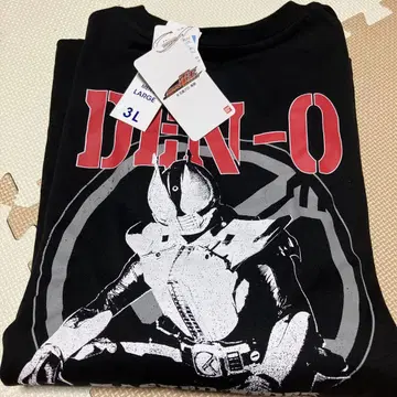 DEN-O 블랙 티셔츠 3L 가면라이더 덴오