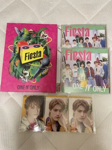 Fiesta 초회판 일반ver 세트 우에무라 켄신 트레이딩 카드 포함